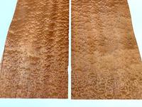 Sapele veneer (pomelle) - 2 pcs, 9" x 102"